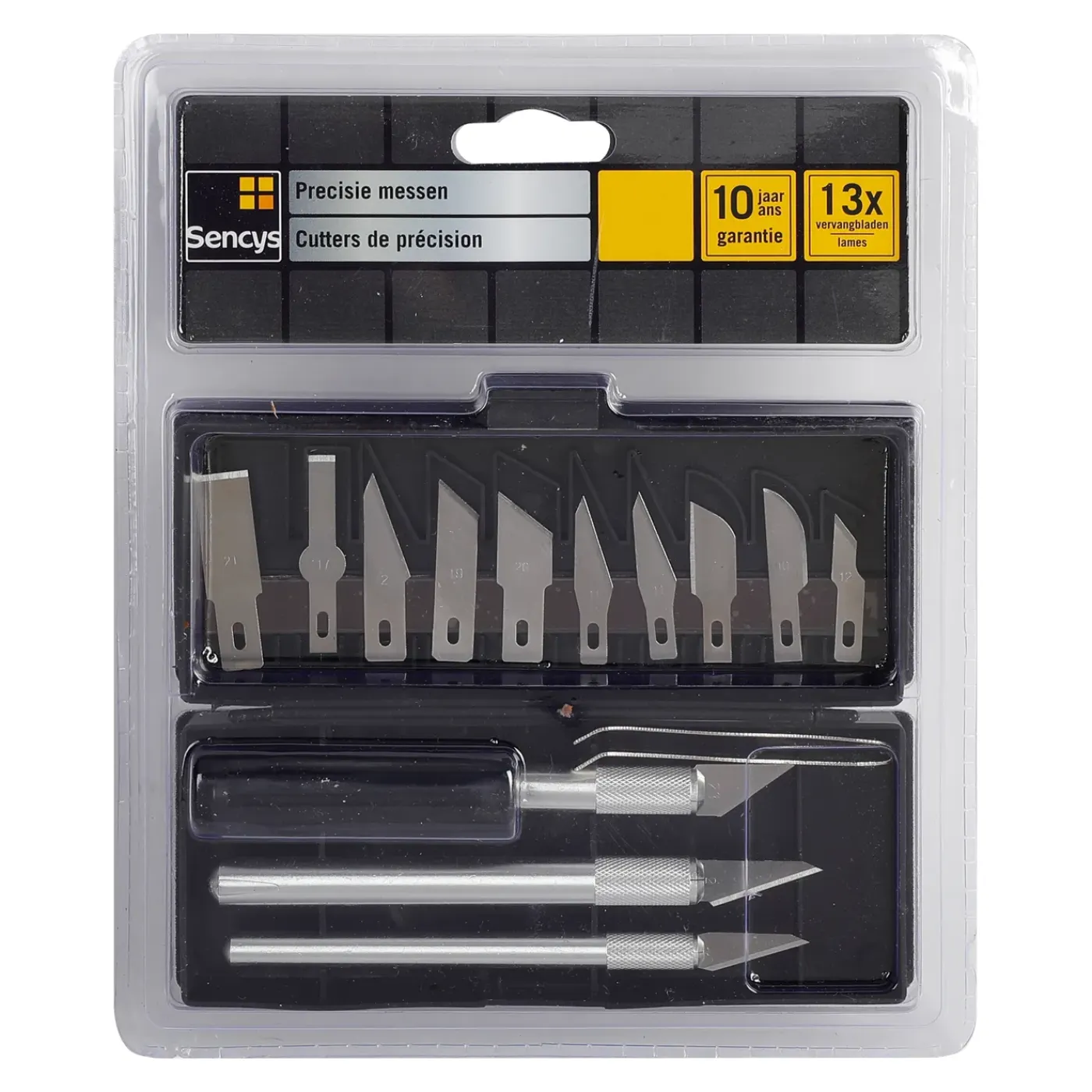 Sencys set precisiemessen – 13 stuks
