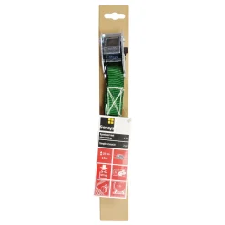 Sencys Sjorband Zonder Ratel Groen - 2,5mx25mm - 250kg - 2 stuks