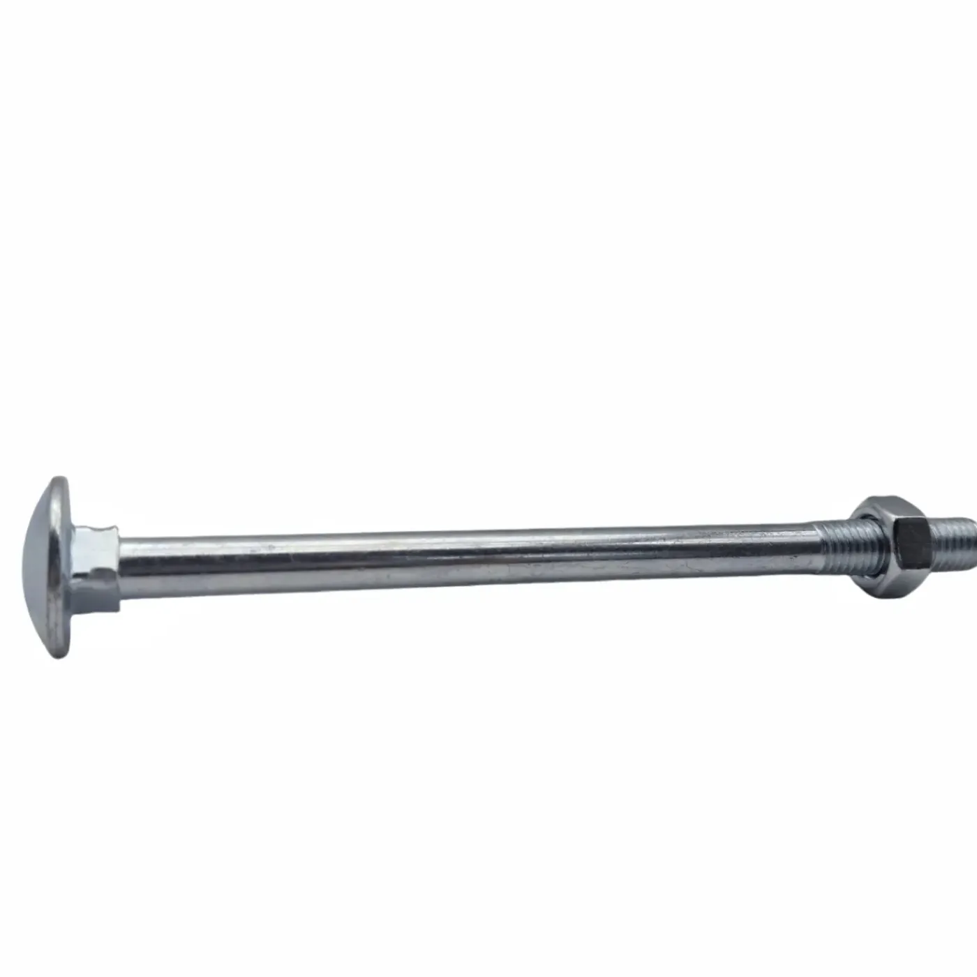Sencys slotbout met moer M12x200mm per 1 gegalvaniseerd