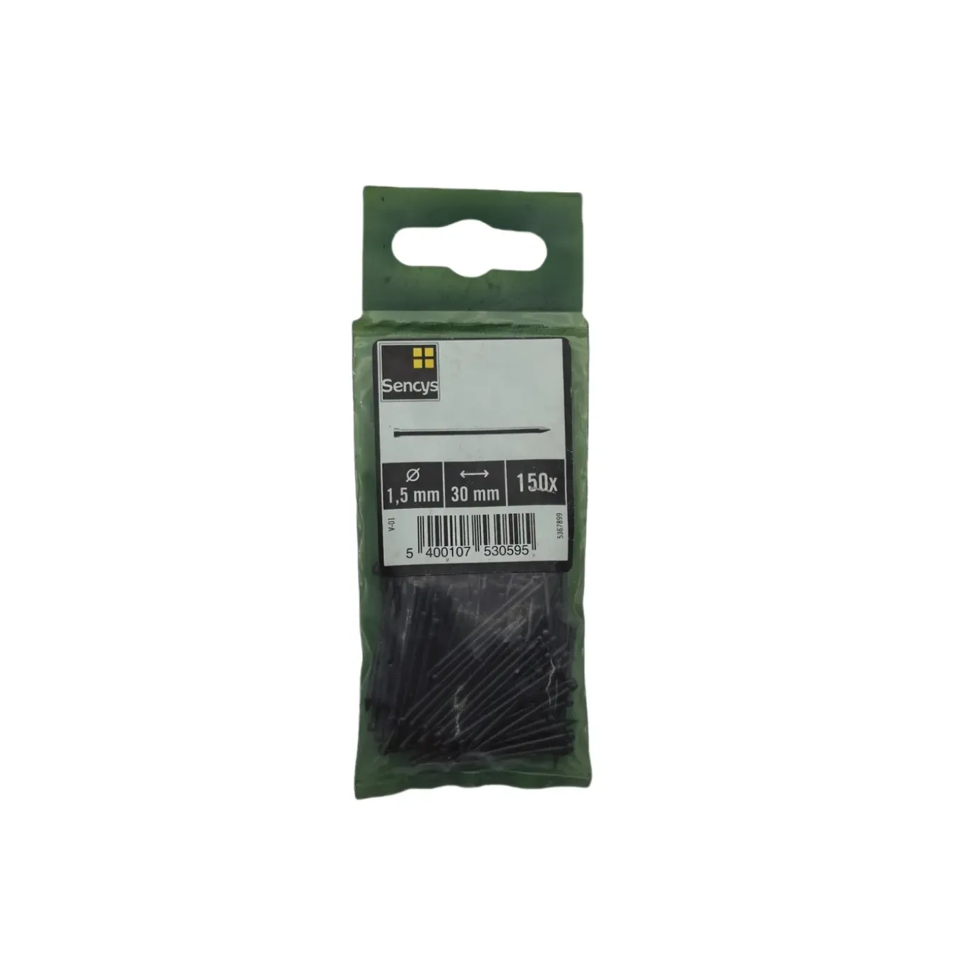 Sencys Spijkers met Verloren Kop VK Gehard Staal 1,5x30mm - 150 stuks