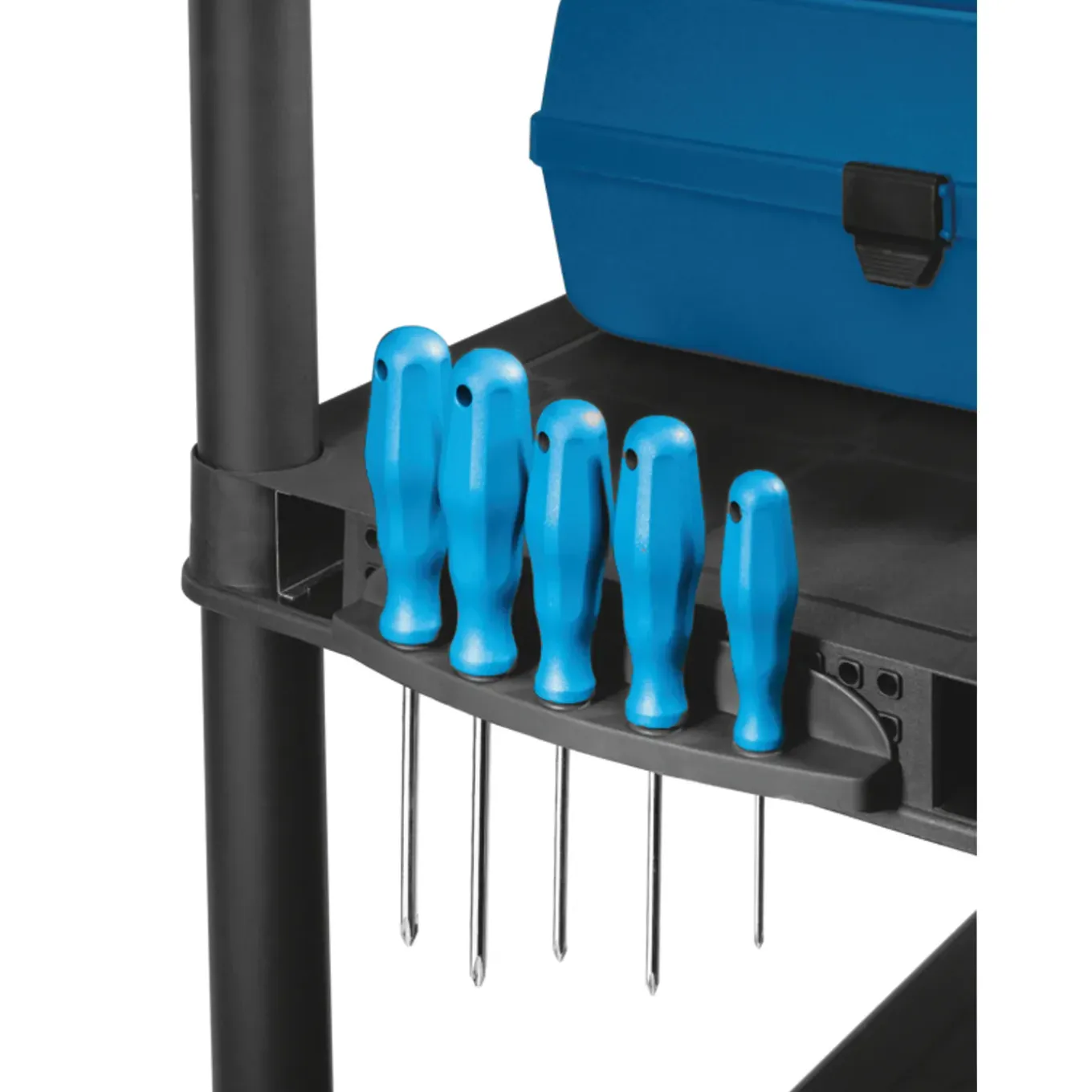 Sencys Stellingkast - 187x120x40cm - Draagkracht 70kg - Zwart