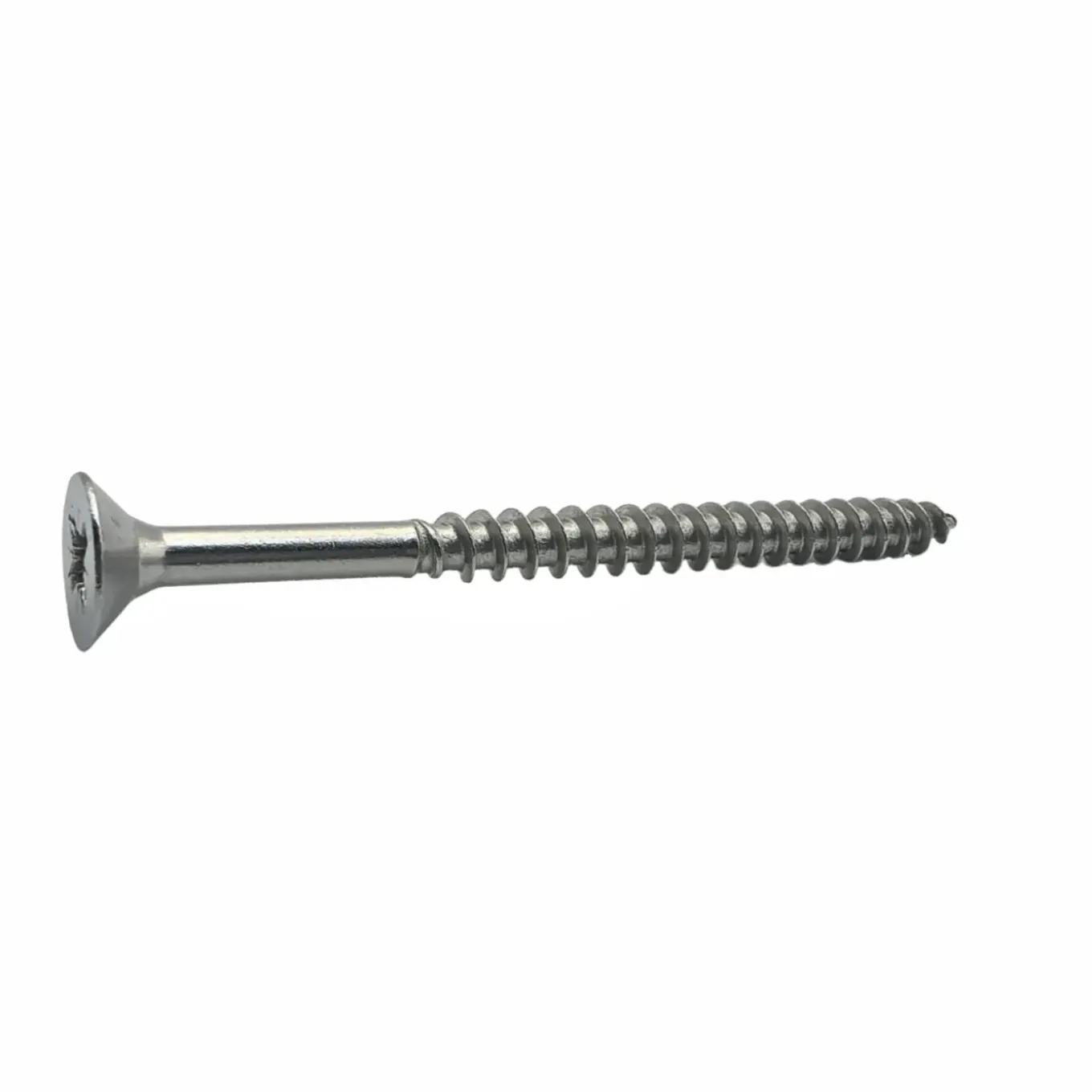 Sencys Universele Schroef RVS Verzonken Kop Pozi - 6x80mm - 5 stuks