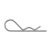 Sencys verende borgclip 2mm 50mm 20 stuks