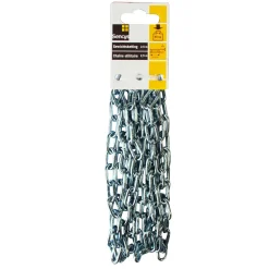 Sencys verzinkte stalen ketting - Staal - Verzinkt - 4x19mm - 2,5m