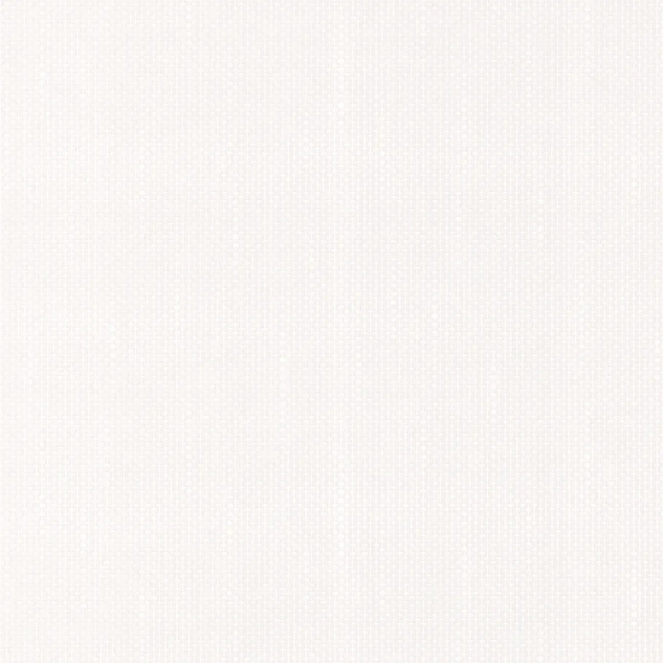 Sencys Vinylbehang Overschilderbaar Weefsel Fijn - Wit - 10,00m x 52cm