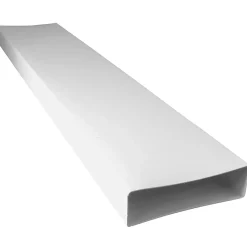 Sencys vlakkanaal 110x55mm Luchtbuis 100cm kunststof