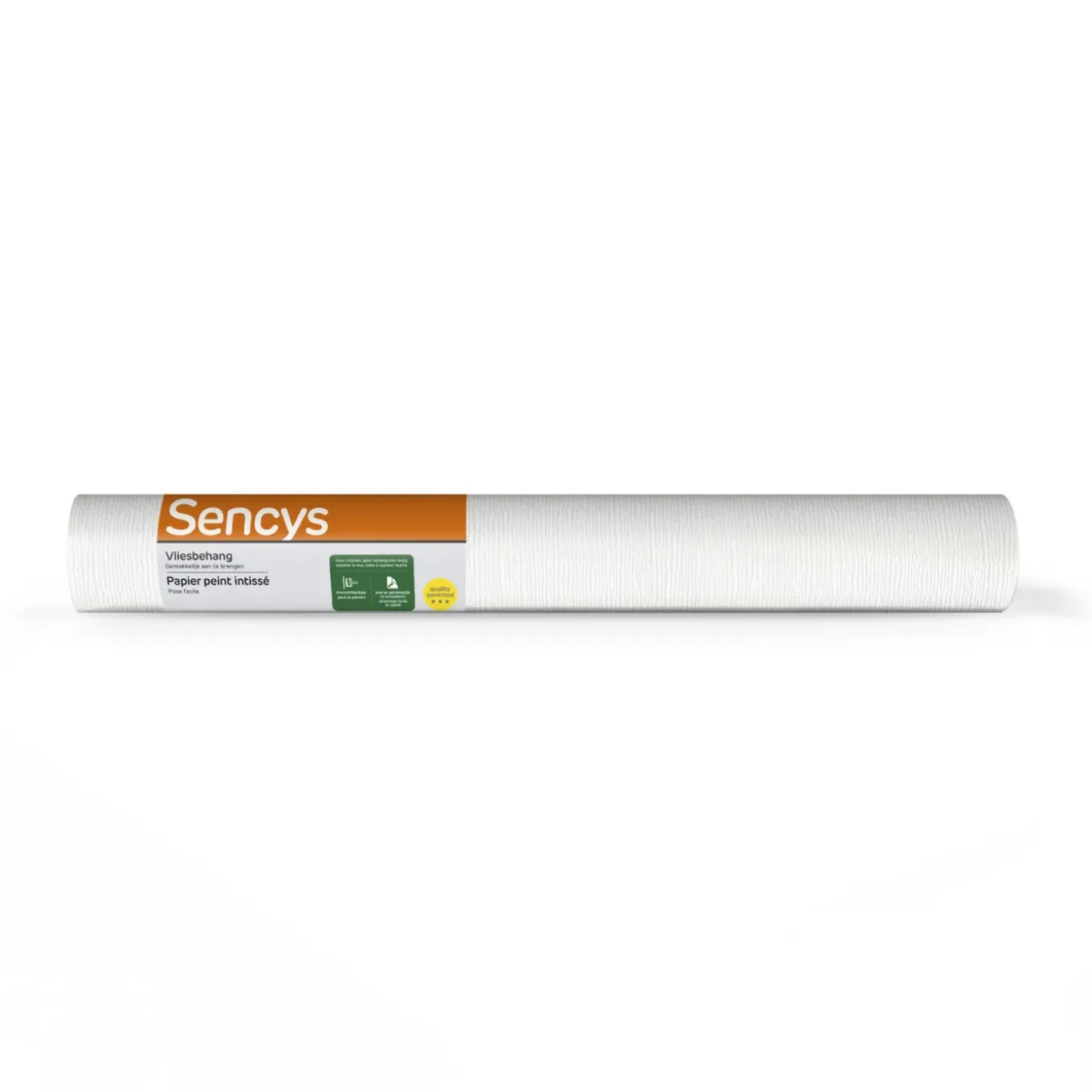 Sencys Vliesbehang Overschilderbaar String - Wit - 10,05m x 52cm