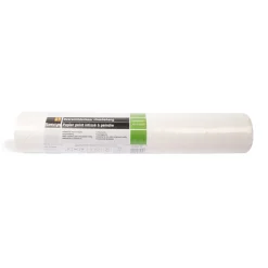 Sencys Vliesbehang Overschilderbaar Pleister - Wit - 10,05m x 52cm