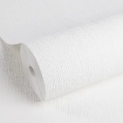 Sencys Vliesbehang Overschilderbaar Dubbelbreed - Wit - 10m x 100cm