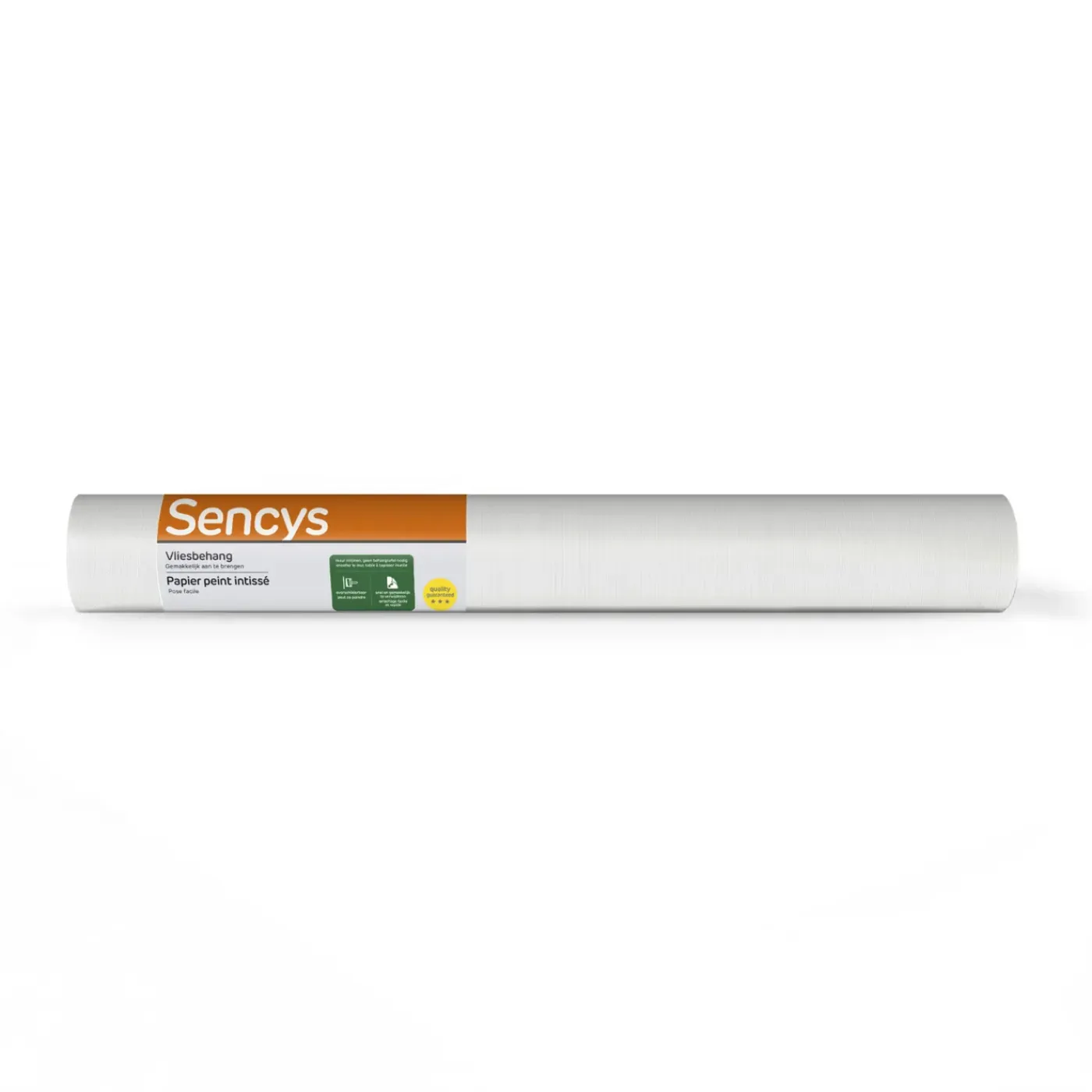Sencys Vliesbehang Overschilderbaar Carrera - Wit - 10,05m x 52cm