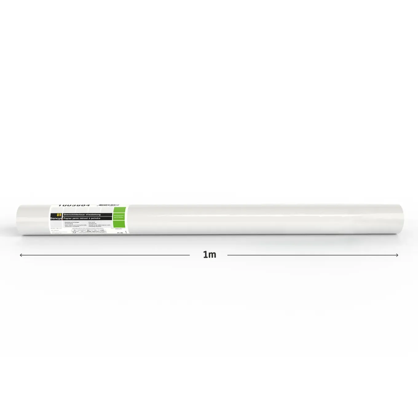 Sencys Vliesbehang Overschilderbaar Renovatie 150gr - Wit - 25m x 100cm