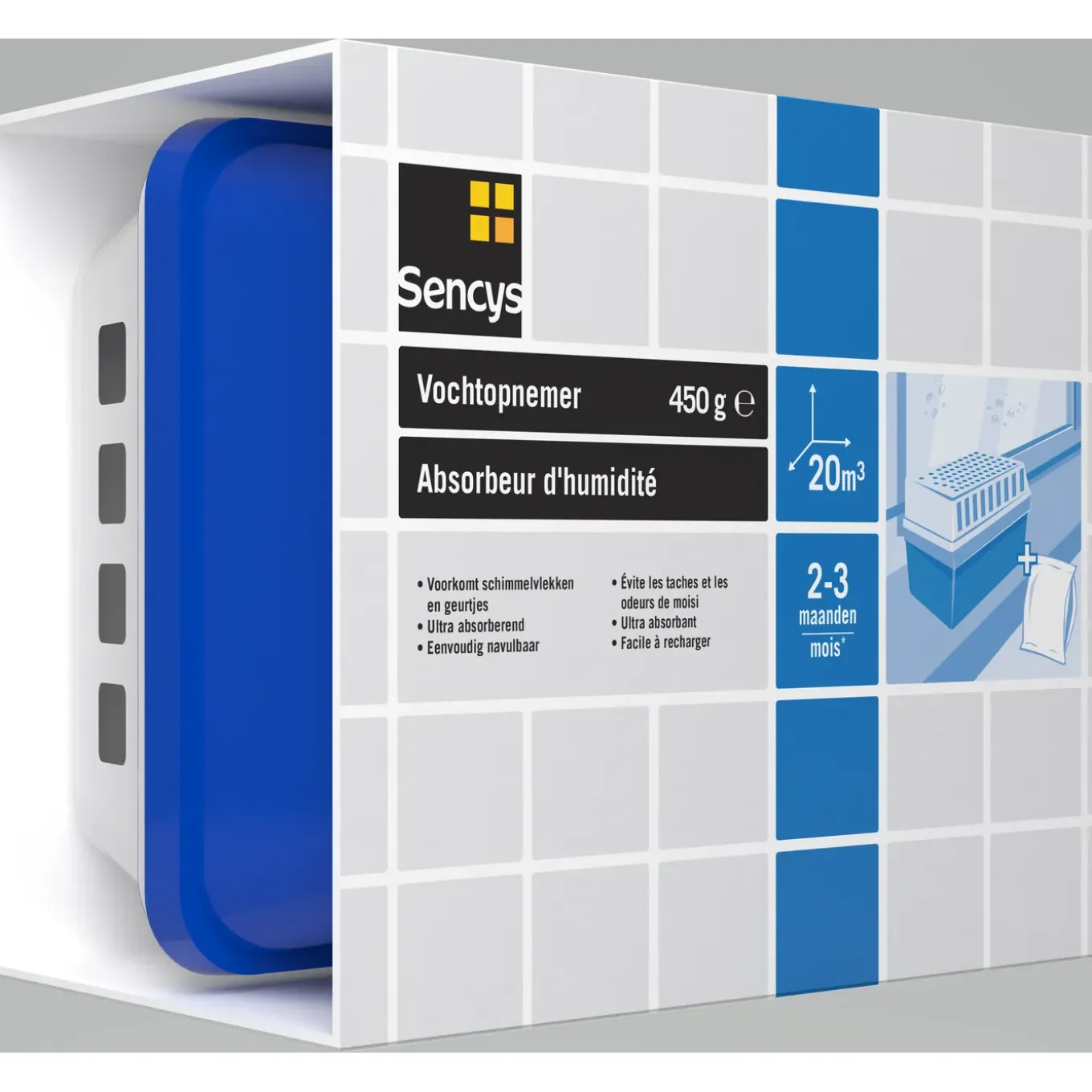 Sencys vochtopnemer 450gr