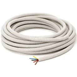 Sencys voorbedrade buis 20 mm 25m 3x2,5 mm² grijs