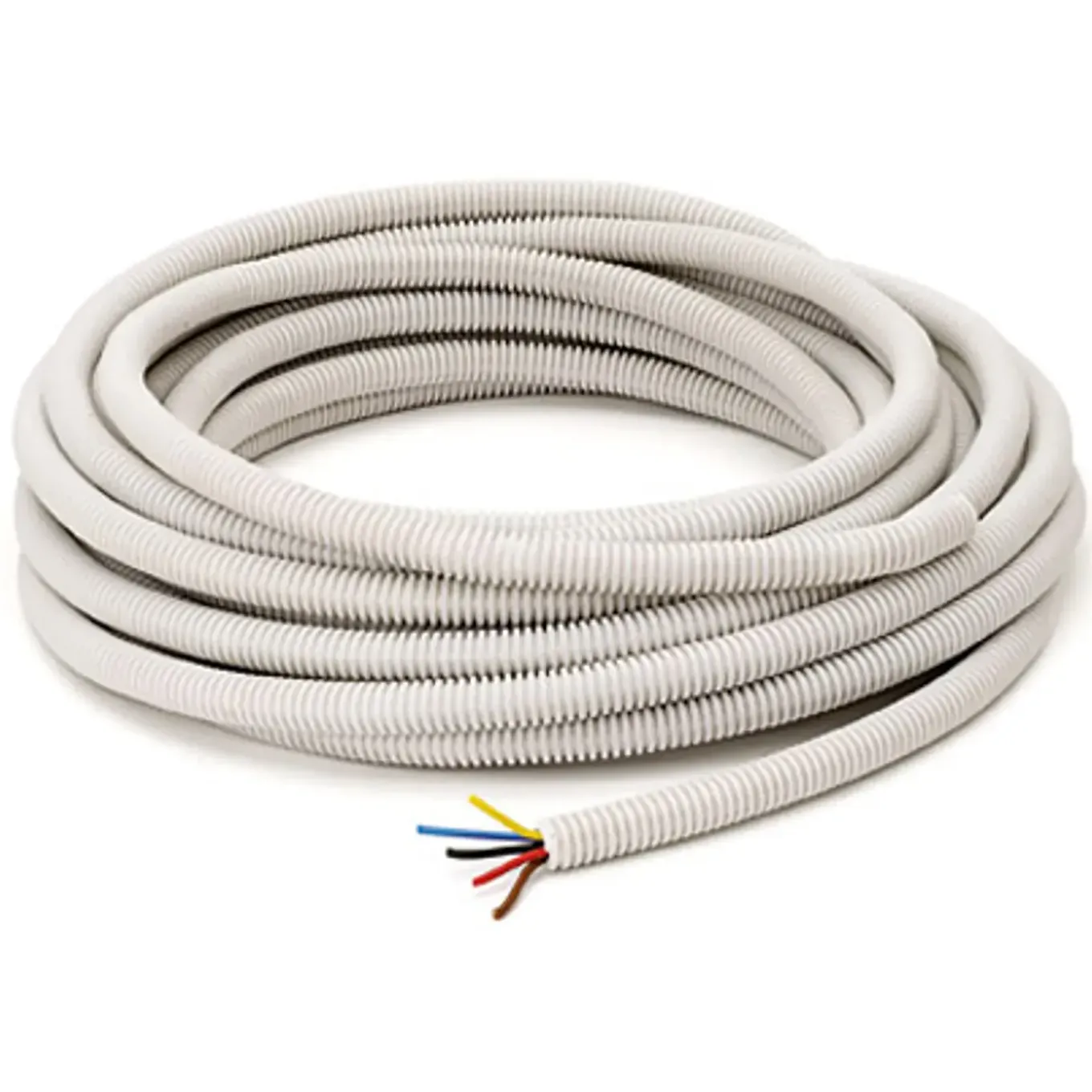 Sencys voorbedrade buis 20 mm 25m 3x2,5 mm² grijs