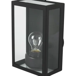 Sencys wandlamp Noma zwart E27