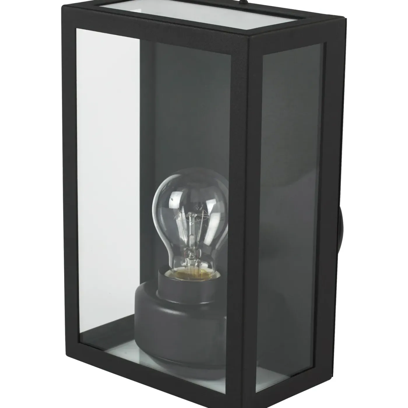 Sencys wandlamp Noma zwart E27