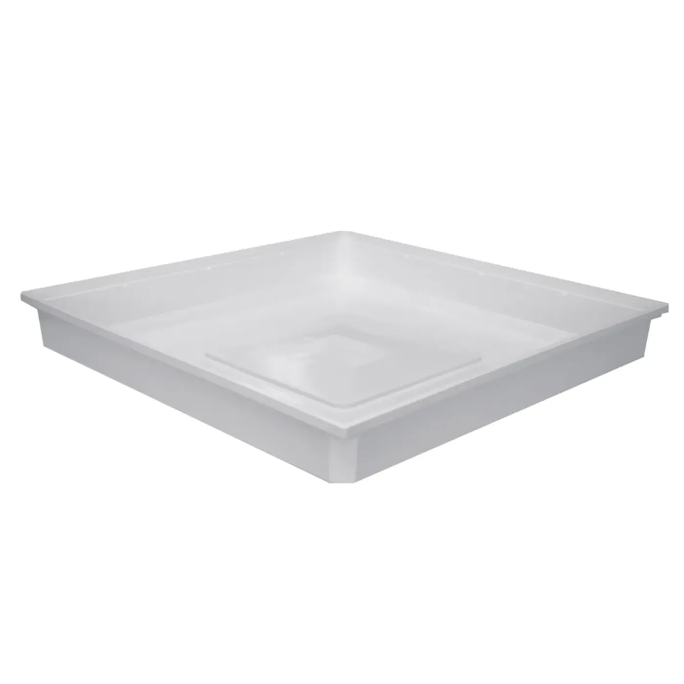 Sencys wasmachine lekbak 70x70x10cm wit