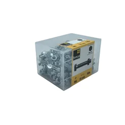 Sencys Zeskantbout met moer - Staal - M6x16 mm