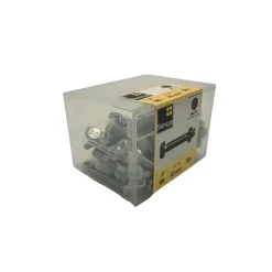 Sencys Zeskantbout met moer - Staal - M6x40 mm