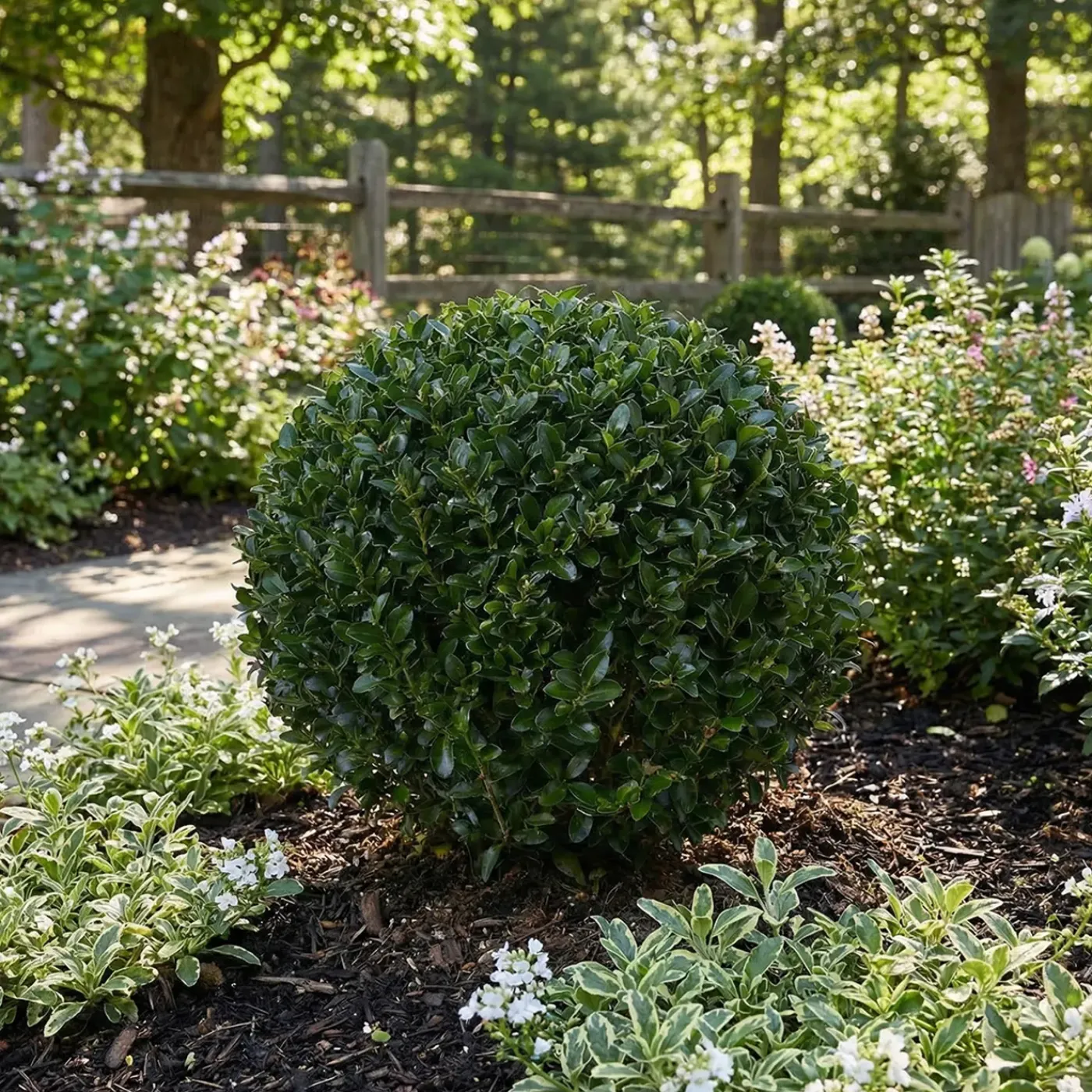 Bloomique Set Van 2 - Ilex Crenata Jenny - Japanse Hulst - Tuinplanten - 30-40cm Hoog - Pot 17cm