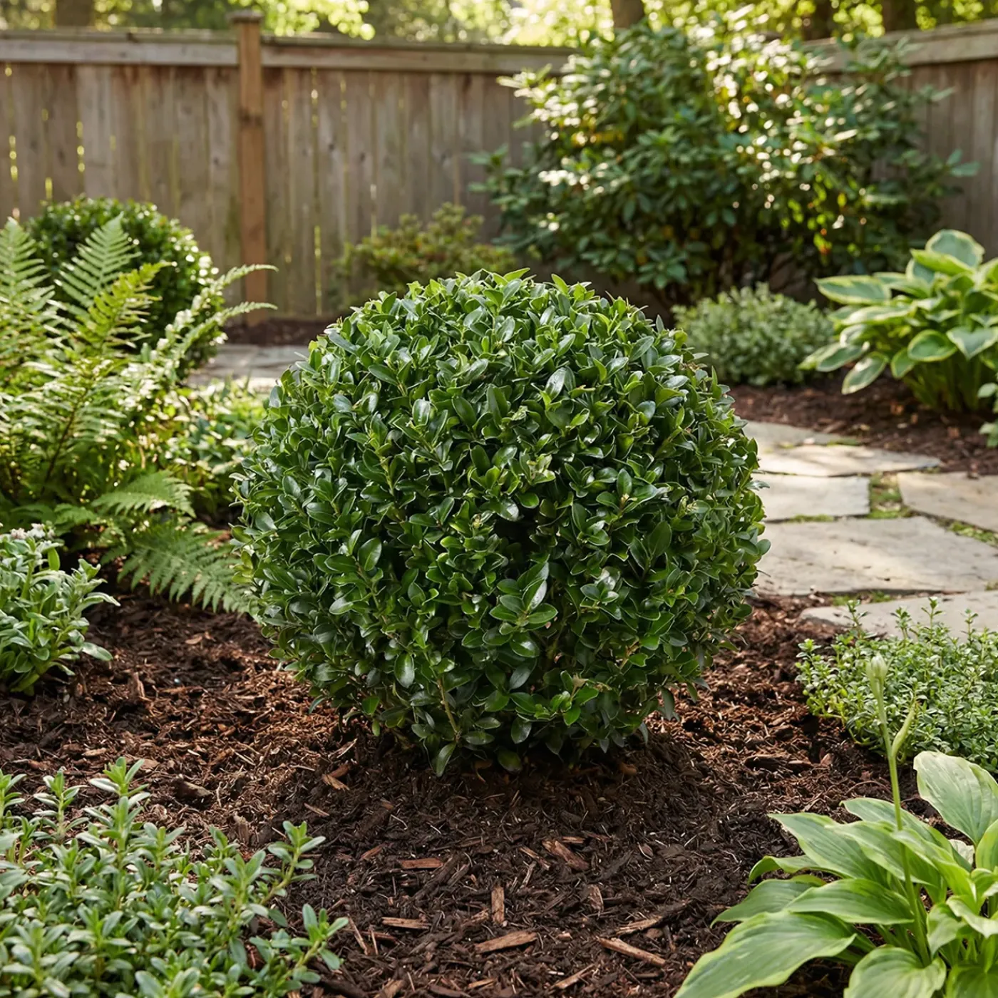 Bloomique Set Van 2 - Ilex Crenata Jenny - Japanse Hulst - Tuinplanten - 30-40cm Hoog - Pot 17cm