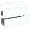 Overig Set van 3 keukenfronten voor een kast met 1 lade + 2 pannenladen Modulo Lisy Wit 90 x72 cm