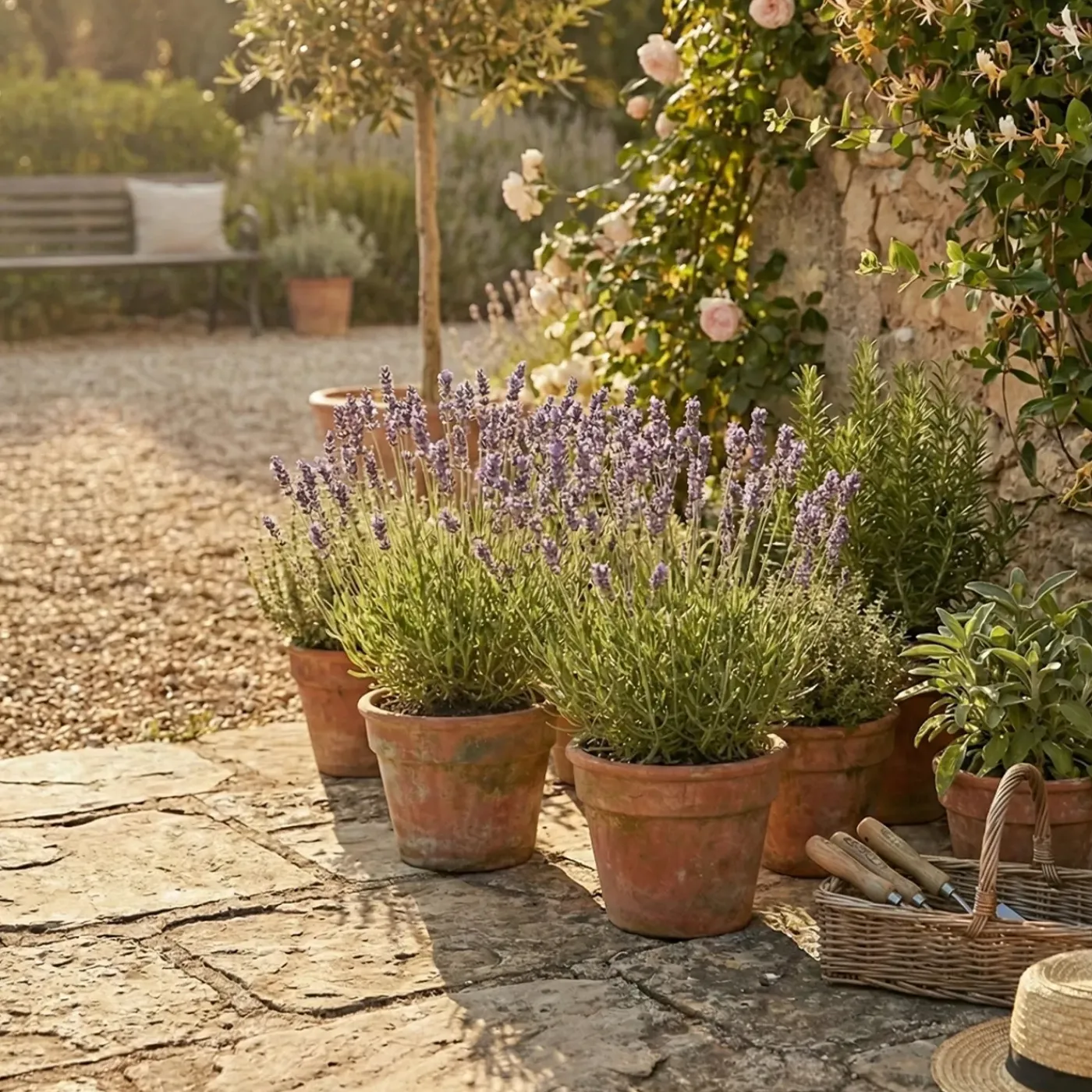 Bloomique Set Van 6 - Lavandula Angustifolia ‘dwarf Blue’ - Lavendel - Vaste Plant - 10-20 Cm Hoog - 9 Cm Pot