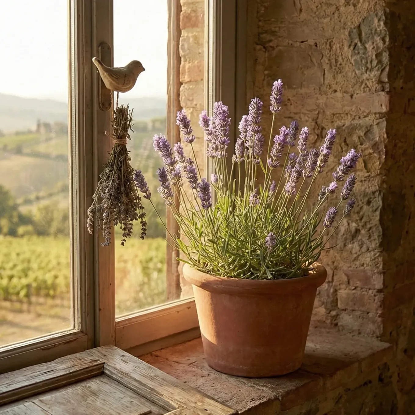 Set Van 6 - Lavandula Munstead - Echte Lavendel - Geurend - Vaste Plant - 10-20cm Hoog - Pot 9cm