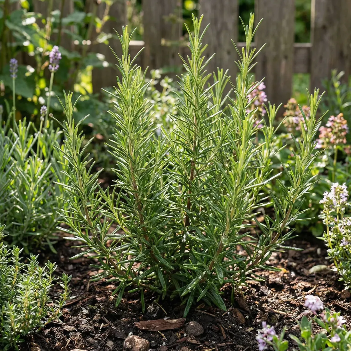Set Van 6 - Rosmarinus Officinalis - Rozemarijn - Vaste Plant - 10-20cm Hoog - Pot 9cm