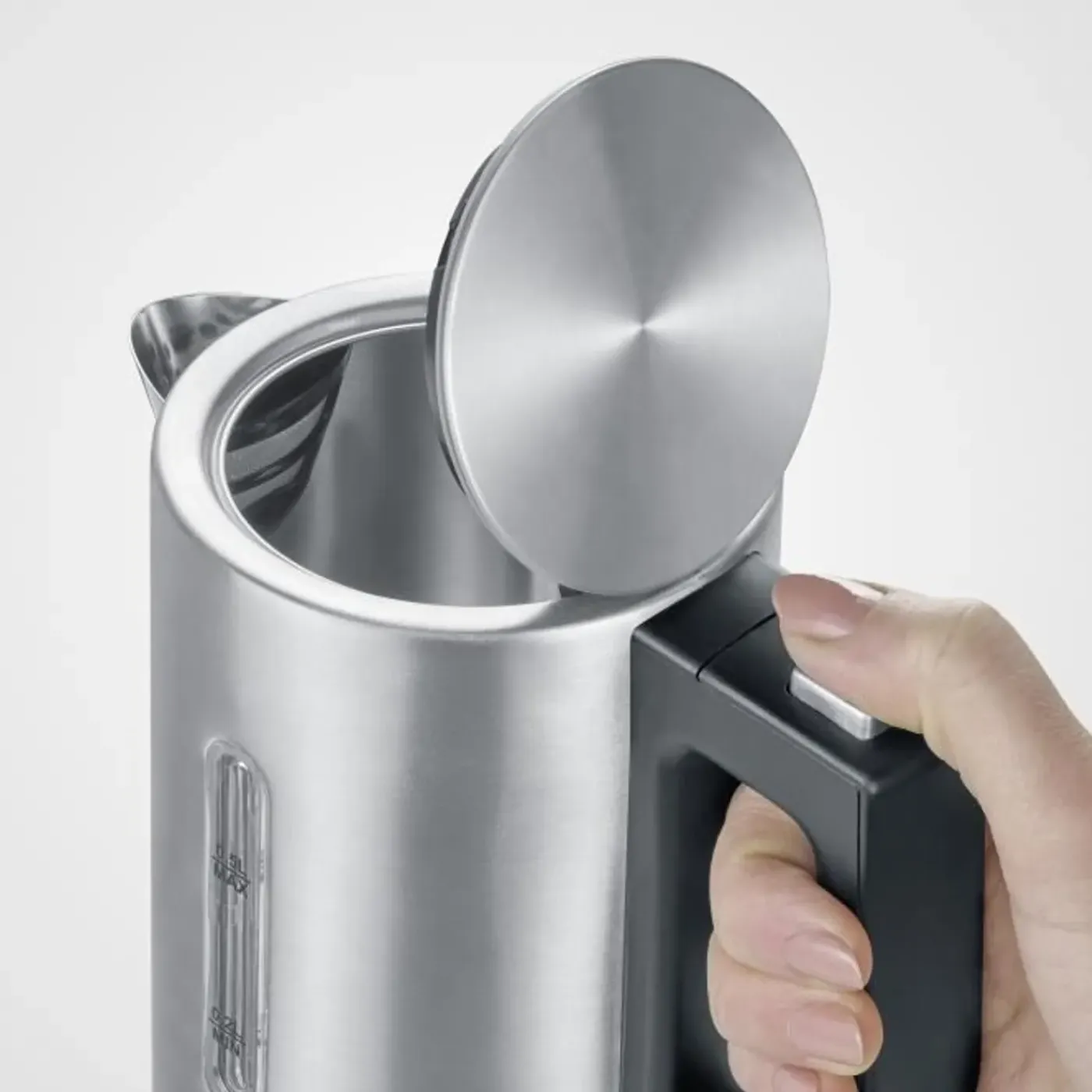 SEVERIN Reiswaterkoker Wk3647 0,5 L 1100 W Roestvrij Staal En Zwart