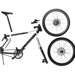 Sharp Elektrische Fiets Bk-rs08-eb 7ah 1sp Naked Bike Zwart