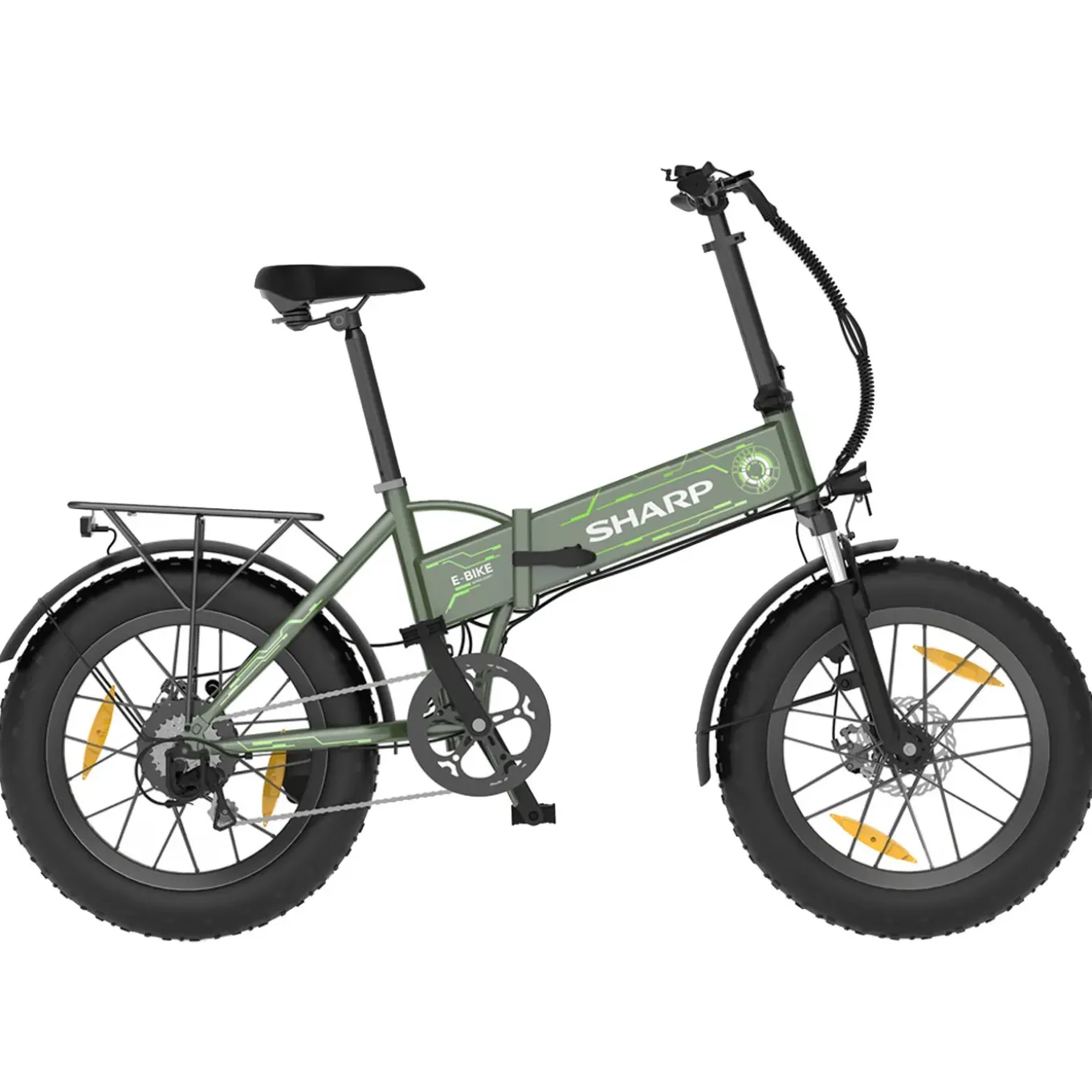 Sharp Elektrische Vouwfiets Bilbao Fat Urban 10.2ah 20 Inch