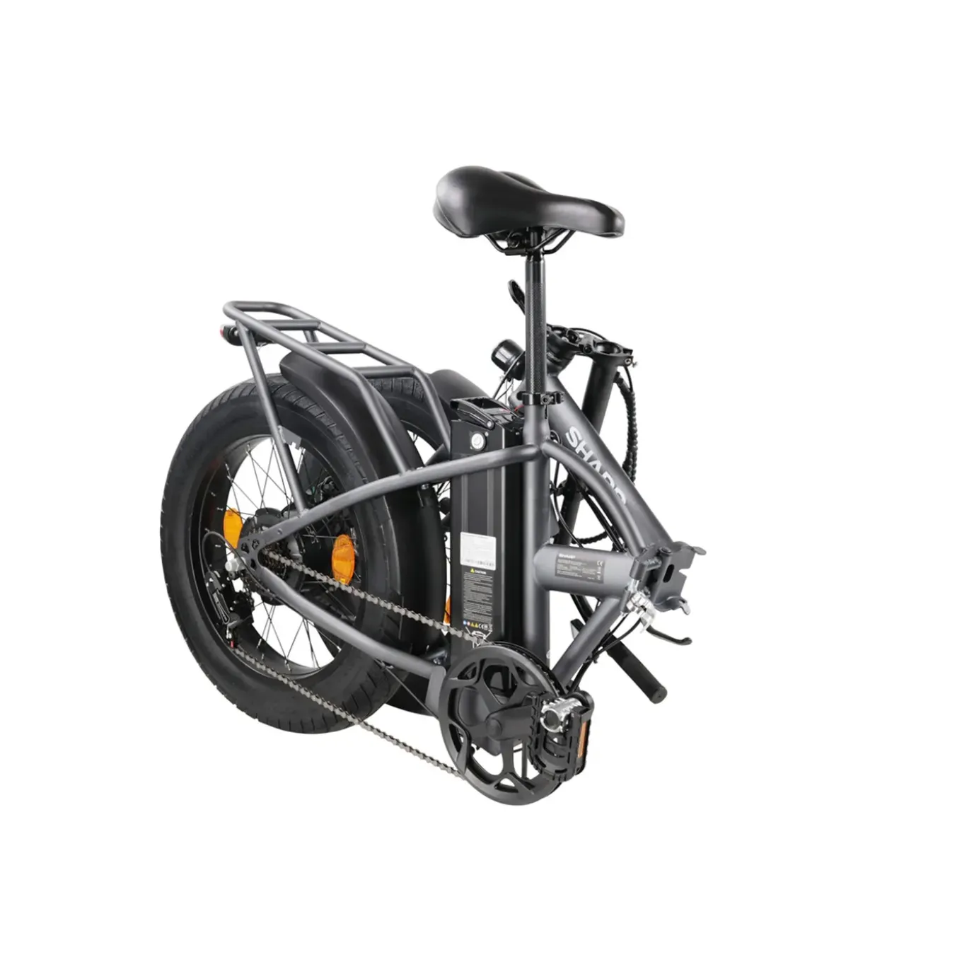 Sharp Elektrische Vouwfiets Fat Folding 10.4ah 20 Inch