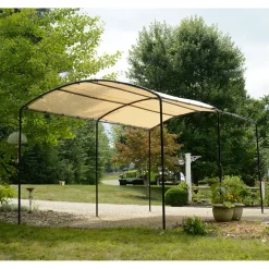 ShelterLogic Carport Monarch - Folie Carport 490x270x240 Cm - Beige
