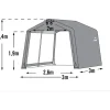 Shelterlogic Opslagtent/gereedschapsschuur 297x305x249 Cm - Sl70333