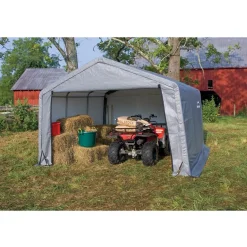 Shelterlogic Opslagtent Sl70443 - 370x370x260 Cm - Grijs