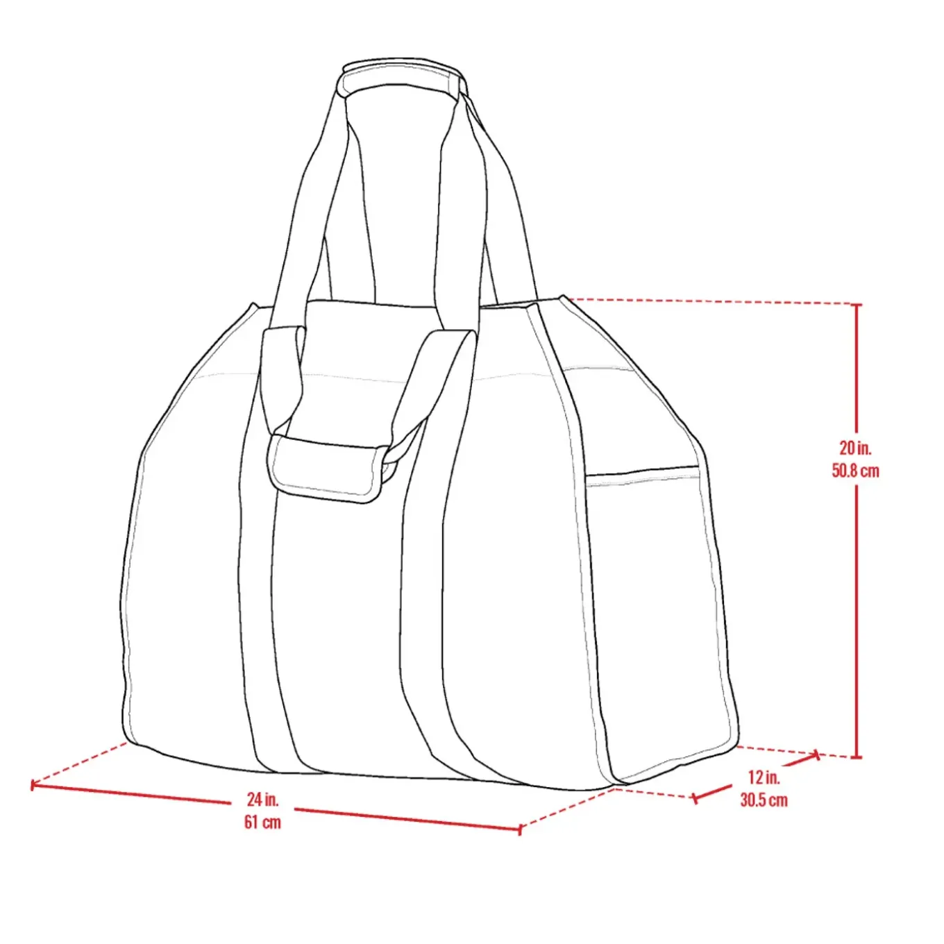 Shelterlogic Polyester Brandhoutzak | Groen | 30 Kg