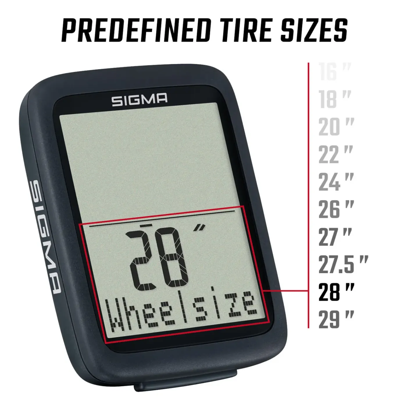 SIGMA COATINGS Sigma fietscomputer BC 8.0 WR
