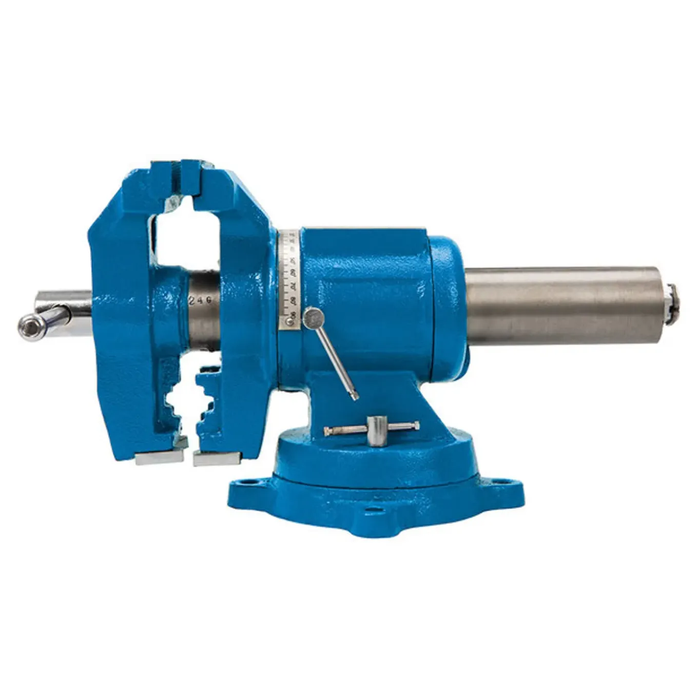 Silverline Multifunctionele Bankschroef - 125 Mm - 360° Roterende Kop