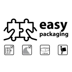 Skraut Home - Consoletafel Haltafel - Open Kledingkast - 130x35x145 Cm - Eiken