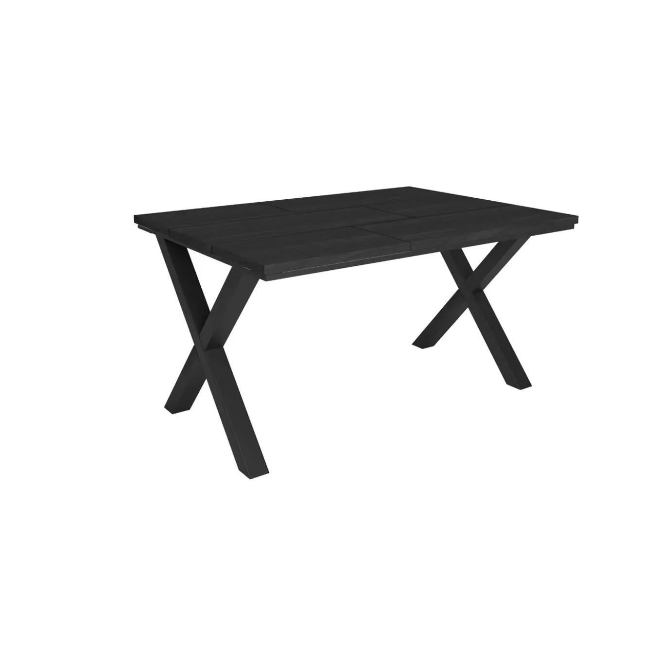 Skraut Home - Eettafel - 140x90x74 Cm - Zwart