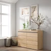 Skraut Home - Ladekast - Commode - 114x35x75 Cm - Eiken