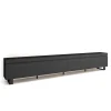 Skraut Home - Tv Meubel - 320x35x57 Cm - Zwart