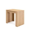 Skraut Home - Uitschuifbare Eettafel - 222x90x77 Cm - Eiken