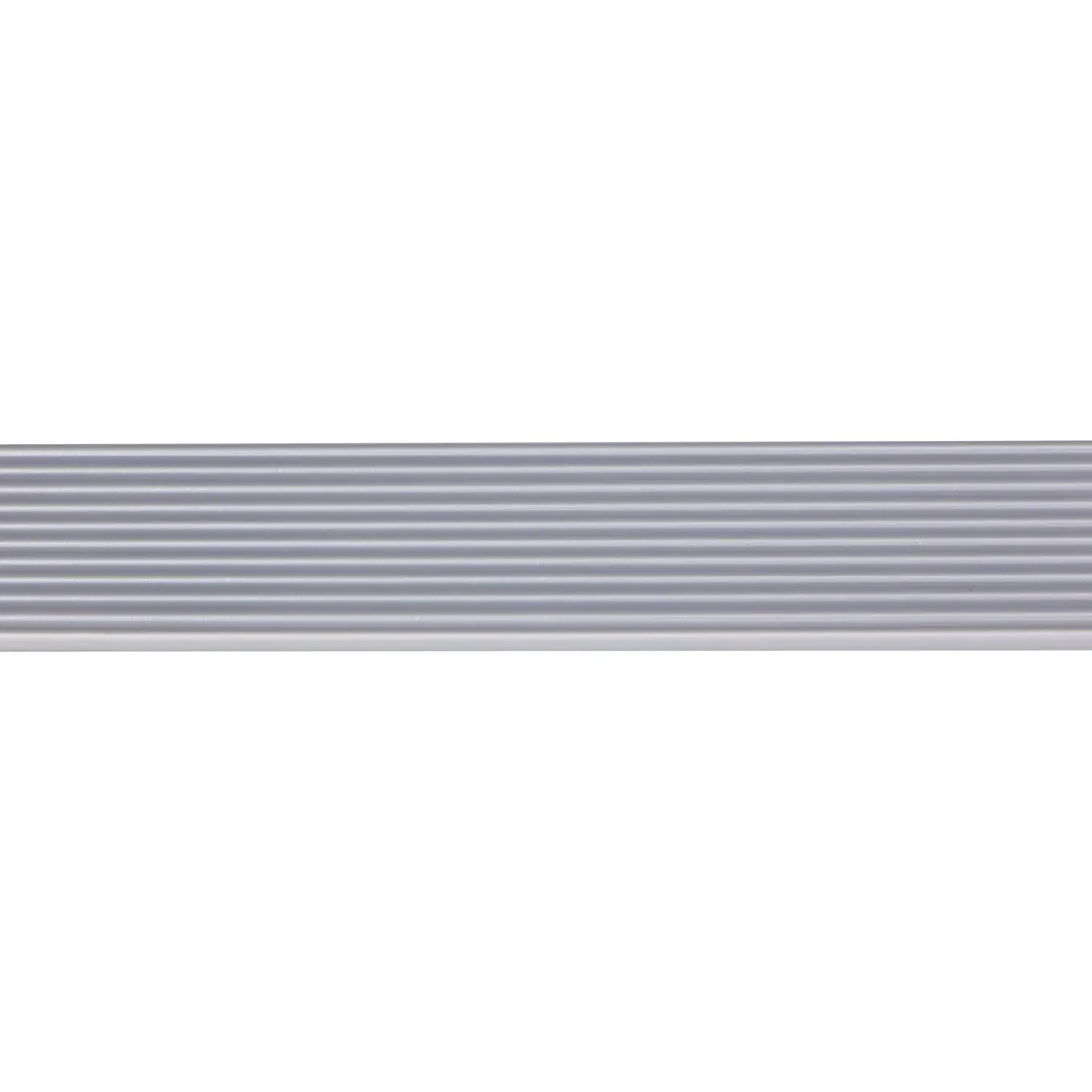 Slijtstrip kunststof RVS zelfklevend 2,5x40mm 260cm