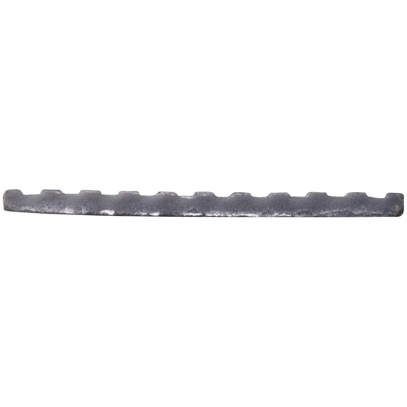 Slijtstrip kunststof RVS zelfklevend 2,5x40mm 260cm
