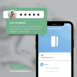 Smart PakketPanda® - Pakketbrievenbus - Brievenbus - Pakketbox - XXL - Met App