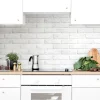 Smart Tiles Zelfklevende Tegels X2, 54.05 X 27.58cm - Brik Zurich Wit