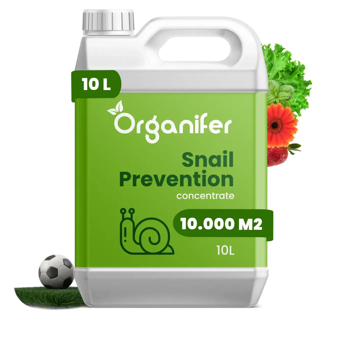 Snail Prevention 10 L - Concentraat Voor 10.000 M2 - Organifer
