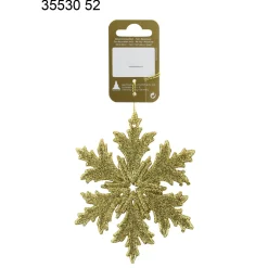 Overig Sneeuwvlok - Goud - Plastic - 12cm